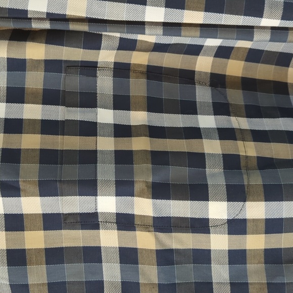 Haupt Germany Plaid Button Down Shirt XL-17.5 - Picture 6 of 16